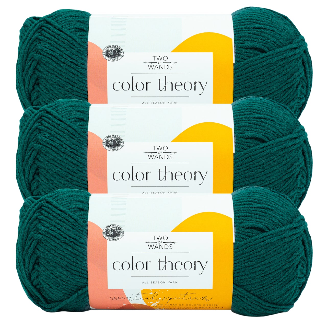 3 Pack: Lion Brand® Two of Wands Color Theory Yarn